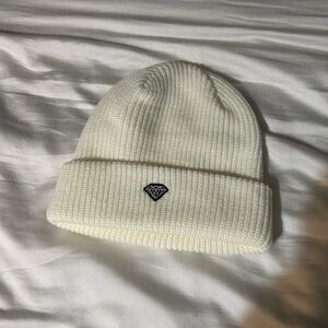 Never used cream/white Diamond supply beanie